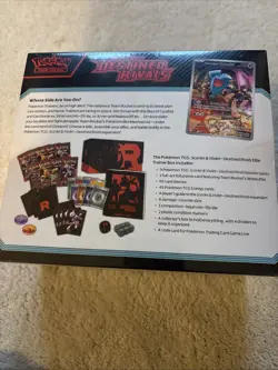 Pokemon TCG Scarlet and Violet Destined Rivals ETB Elite Trainer Box, Sealed - Image 2