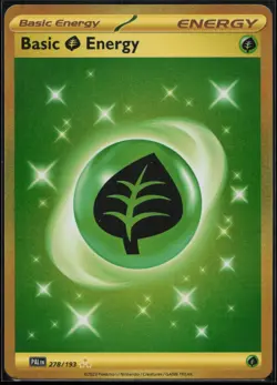 ENGLISH Pokemon - *Basic Grass Energy* - 278/193 - SV02: Paldea Evolved - Image 1