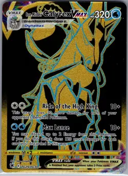 Ice Rider Calyrex VMAX TG29/TG30 SWSH10: Astral Radiance - Pokemon Card - NM - Image 1