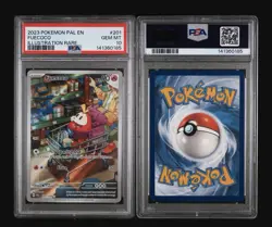 2023 POKEMON PAL EN-PALDEA EVOLVED ILLUSTRATION RARE #201 FUECOCO PSA 10 - Image 3