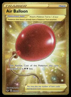 Pokemon Cards Air Balloon 213/202 Sword & Shield Secret Rare NM - Image 1