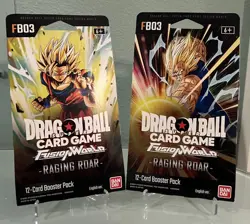 Dragon Ball Super Card Game Fusion World Awakened Raging War (Lot of 2) - Image 1