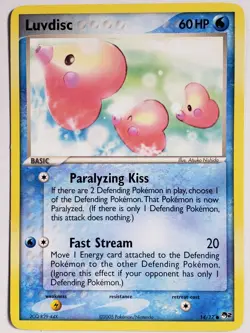 PROMO Luvdisc 14/17 PL - POP SERIES 2 Pokemon Card - Atsuko Nishida Art - Image 1