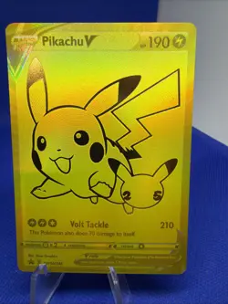 Pikachu V SWSH145 SWSH: Sword & Shield Promo Cards Holo - Image 1