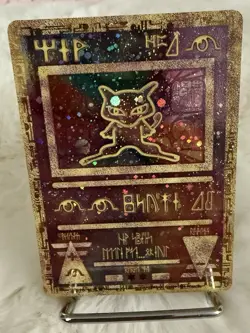 Pokemon TCG Ancient Mew Holo Promo Card Excellent Condition NM Rare Holo W Swirl - Image 1