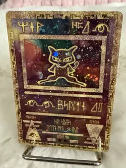 Pokemon TCG Ancient Mew Holo Promo Card Excellent Condition NM Rare Holo W Swirl - Image 3
