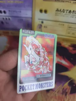Pokemon Karte Card japanese carddass Pocket monsters 1997 Ponyta Ponita NM - Image 3