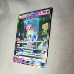 Pokemon Mewtwo GX Full Art Ultra Rare Holo Shining Legends 78/73 Card - Image 3