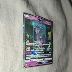 Pokemon Mewtwo GX Full Art Ultra Rare Holo Shining Legends 78/73 Card - Image 4