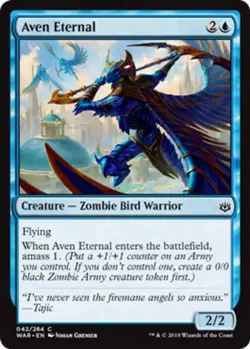 x1 Aven Eternal - War Of The Spark - NM - MTG - Image 1