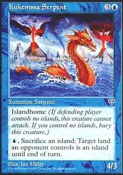 MTG - Kukemssa Serpent Mirage - Image 1