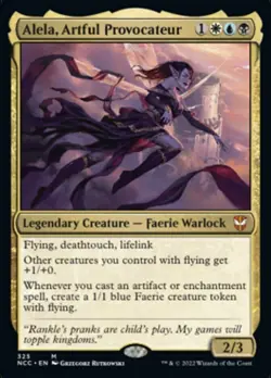 1x ALELA, ARTFUL PROVOCATEUR - Commander/Retro - MTG - NM - Magic the Gathering - Image 1