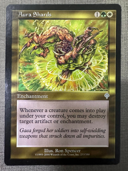 Magic the Gathering - Invasion - Aura Shards - Uncommon - Excellent - Image 1