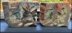 Pokemon TCG V Strikers Tin Tyranitar And Empoleon Tin Set - (6) Evolving Skies - Image 1