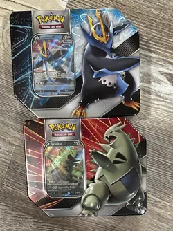 Pokemon TCG: V Strikers - Tin Tyranitar & Empoleon Set Sword & Shield Sealed!! - Image 1