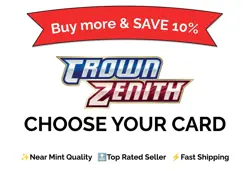 Pokemon TCG Crown Zenith - Choose Your Card Singles | NM Bulk Discount - Image 1