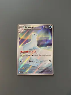 Pokemon TCG Mega Evolution Phantasmal Flames: Dewgong 097/094 IR - Near Mint - Image 1