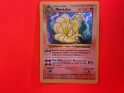 Ninetales 1999 WOTC Base Set SHADOWLESS Holo 12/102 🔥🔥🔥 - Image 1