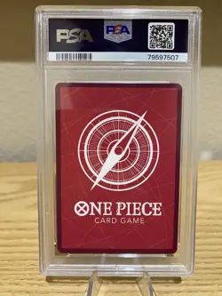 PSA 10 One Piece Card Game TCG Iceburg OP03-058 Alt Art Leader PSA 10 - Image 2