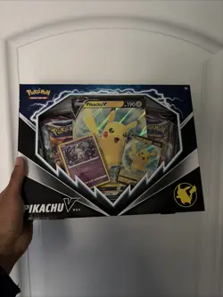 Pokemon TCG Pikachu V Box - Box Damaged 820650851179 - Image 1