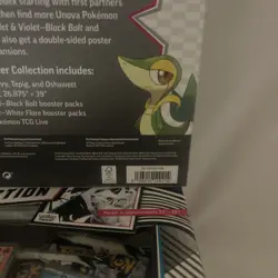 (4) Pokemon Black Bolt & White Flare Poster Collection Sealed Boxes S&V TCG - Image 5
