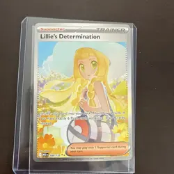 Pokemon Lillie's Determination 184/132 Special Illustration Rare Holo - Image 1