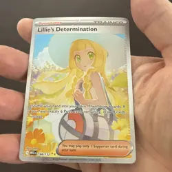 Pokemon Lillie's Determination 184/132 Special Illustration Rare Holo - Image 2