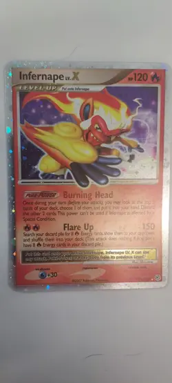 Pokemon Infernape LV.X Diamond & Pearl Rare Holo 121/130 120HP English TCG - Image 1