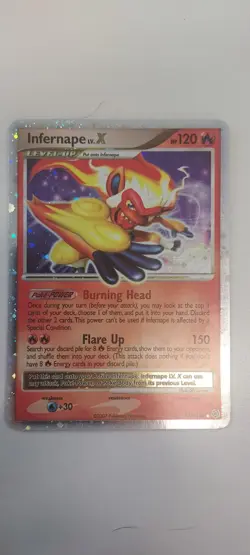 Pokemon Infernape LV.X Diamond & Pearl Rare Holo 121/130 120HP English TCG - Image 4