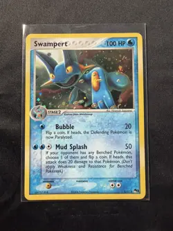 Pokemon - Swampert POP SERIES 1 Holo Rare 5/17 LP - Image 1