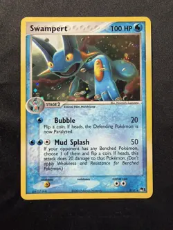Pokemon - Swampert POP SERIES 1 Holo Rare 5/17 LP - Image 2