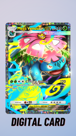 Mega Venusaur EX Crimson Blaze Pokemon TCG Pocket 2 Star ⭐⭐ (English) - Image 1