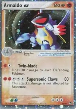 Pokemon TCG - Armaldo EX - 16/17 - Holo - POP Series 1 Promo [Moderately Played] - Image 1