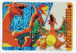 Charizard 11 Vintage Holo Japanese Prism Vending Sticker Pokemon Pocket Monsters - Image 1