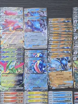(165) Pokemon Scarlet & Violet Cosmos Holo/Double Rare/Black Star Promo Lot - Image 3