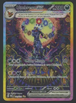 2025 Pokemon PRE EN Special Illustration Rare #161 Umbreon ex " PACK FRESH " - Image 1