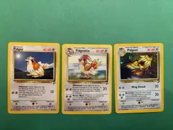 Pokemon TCG Pidgeot Base Set 2 Holo Unlimited Rare. + Pidgeotto/Pidgey! LP-NM! - Image 2