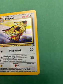 Pokemon TCG Pidgeot Base Set 2 Holo Unlimited Rare. + Pidgeotto/Pidgey! LP-NM! - Image 5
