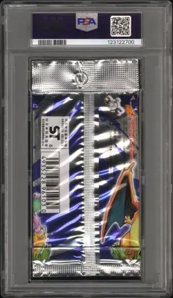 1996 Nintendo Pokemon | 300 Yen Japanese Base Set Foil Pack | PSA 8 Near Mint - Image 2
