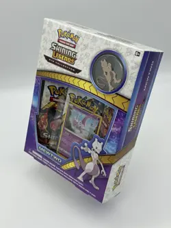 🔥 Pokemon TCG Shining Legends Mewtwo Pin Collection New Factory Sealed 🔥 - Image 2