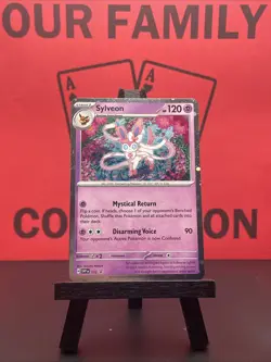 Sylveon 172 Scarlet & Violet Promo Pokemon TCG Holo 2025 NM - Image 1