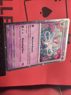 Sylveon 172 Scarlet & Violet Promo Pokemon TCG Holo 2025 NM - Image 4