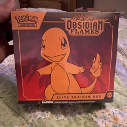 Pokemon Scarlet & Violet Obsidian Flames Elite Trainer Box English Charmander - Image 1
