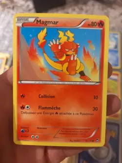 Magmar 10/111 FRENCH Magmar XY Furious Fists Pokemon TCG NM - Image 1