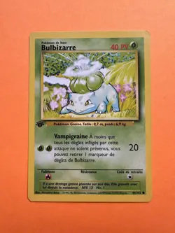 Pokemon 1st Edition Base Set (French) - Bulbizarre (Bulbasaur) - 44/102 - Image 1