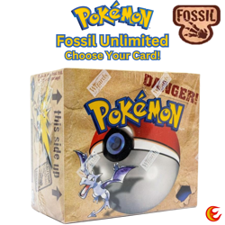 Pokemon Fossil Unlimited - Choose Your Card 1999 - LP/NM Wizards of The Coast - Image 1