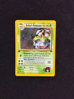 Erika's Venusaur 4/132 1st Edition Gym Challenge Holo - Image 1