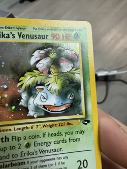 Erika's Venusaur 4/132 1st Edition Gym Challenge Holo - Image 5
