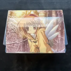 Yugioh TCG Kanon Ayu Tsukimiya Anime Double Deck Box Damaged - Image 1