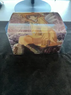 Yugioh TCG Kanon Ayu Tsukimiya Anime Double Deck Box Damaged - Image 2